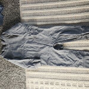 Primary Grey Sweatshirt Romper